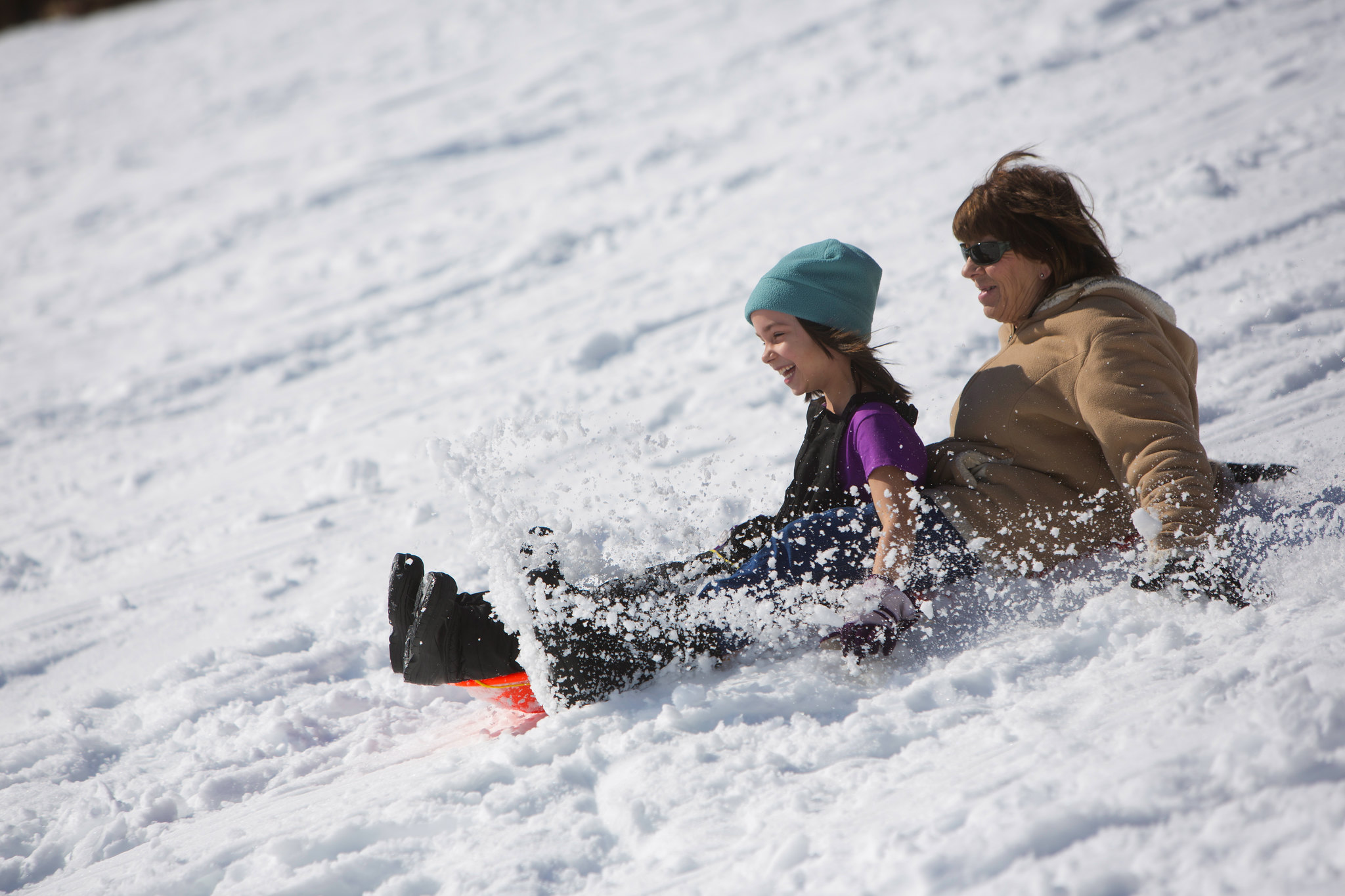 Sledding